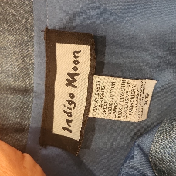 INDIGO Moon western patchwork jacket - Picture 13 of 13